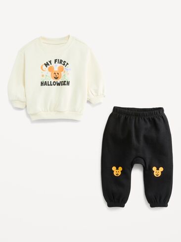 Old Navy Disney© Crew-Neck Sweatshirt and Leggings Set for Baby - Halloween in Kuwait