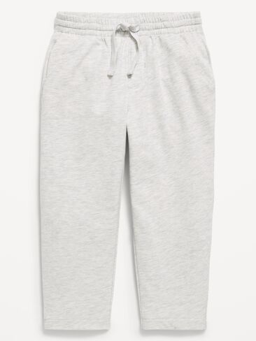 Old Navy Barrel-Leg Knit Pants for Toddler Boys - Light Heather Gray in Kuwait