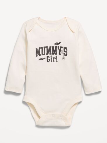 Old Navy Long-Sleeve Graphic Bodysuit for Baby - Rainbow in Kuwait