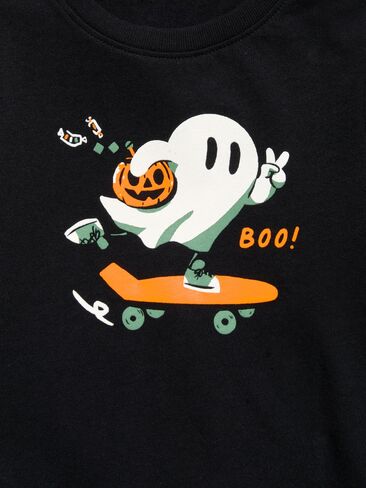 Old Navy Long-Sleeve Unisex Graphic T-Shirt for Toddler - Ghost in Kuwait