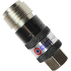 Coilhose Pneumatics 150USE 5 في 1 قارنة عادم أمان أوتوماتيكية، 1/4 بوصة حجم الجسم، 1/4 بوصة أنثى NPT in Kuwait