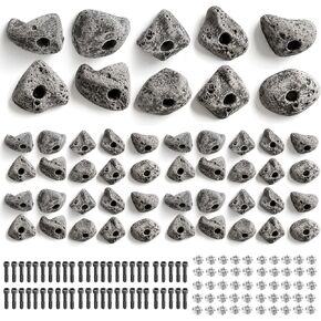 Rocky Mountain Climbing Gear TC-JRNL-SNZX 50 Bolt On Rock Climbing Holds With Hardware in Kuwait