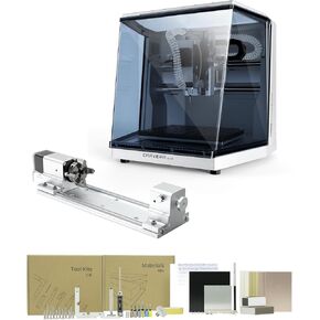 Carvera Air Desktop CNC Machine, Enclosed Mini Mill with Makera CAM | High-precision CNC, Makera Studio software, and Makerables community to simplify CNC learning and creation Metal Wood PCB in Kuwait