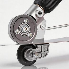 Metal Sheet Cutter Drill Attachment - Electric Shears Nibbler for Iron, Steel, Copper, Aluminum - Heavy Duty Metal Cutting Tool for Power Drill | Great for DIY projects — quickly cuts thin flat metal sheets and metal mesh. in Kuwait