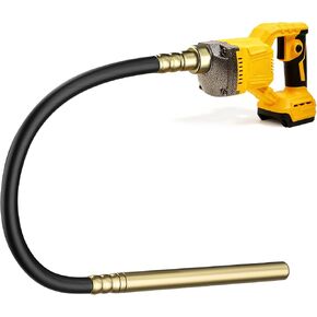 Handheld Concrete Vibrating Tool, Compatible with Dewalt 20V Battery(No Battery), 800W Cordless Electric Concrete Vibrator with 3.8ft Shaft Rod, 6000RPM Portable Vibrator for Remove Air Bubble in Saudi Arabia