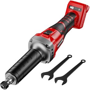 1100W Brushless Braking Die Grinder Compatible with Milwaukee Battery, 3 Level Variable Speed Up to 26000RPM, 1/4" Precision Drill Chuck for Grinding, Polishing, Drilling (Batteries Not Included) in Kuwait