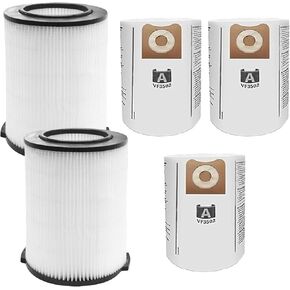 2-Pack VF4000 Replacement Filter for Ridgid 72947 Standard Wet dry Vac 5 to 20 Gallon 6-9 Gal Husky Vacuum Compatible WD5500 WD0671 RV2400A RV2600B Vac in Kuwait