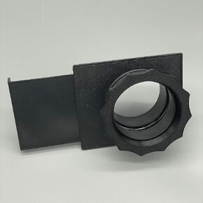 4" Port MagDuct Blast Gate - Magnetic Dust Collector System With Quick Disconnect - MagDuct Systems in Kuwait