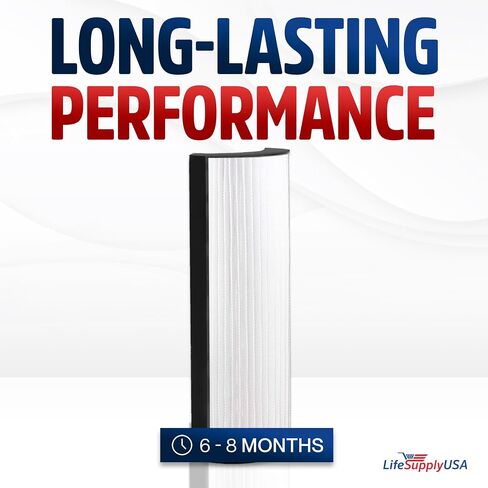 True HEPA Air Cleaner Filter Replacement TPP440F Compatible with Therapure Envion TPP440, TPP540, TPP640 Air Cleaners by LifeSupplyUSA in Saudi Arabia
