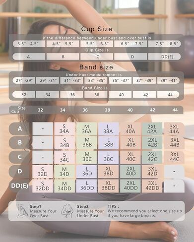 حمالات صدر لاسلكية للنساء تغطية كاملة داعمة حمالة صدر مريحة سلسة لليوجا تناسب 34C-40DD in Kuwait
