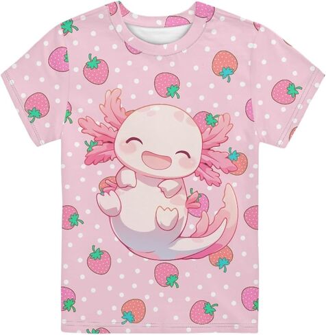 Kids Casual T-Shirt for Boys Girls Tees Top Short Sleeve Shirts 3-16T Pullover Tops Summer Clothes in Kuwait