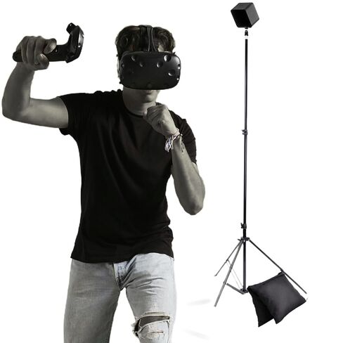 Skywin VR Tripod Stand HTC Vive Compatible Sensor Stand and Base Station for Vive Sensors or Oculus Rift Constellation (2-Pack) in Saudi Arabia