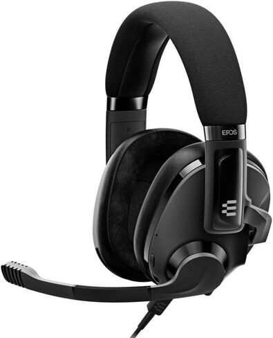 EPOS Gaming H3 Hybrid - Closed Acoustic Gaming Headset with Bluetooth - USB-A PC & 3.5mm Console Cable - Dual Microphones - Lightweight - Easy Adjustment - Long Battery Life - Multi-Platform White in Kuwait