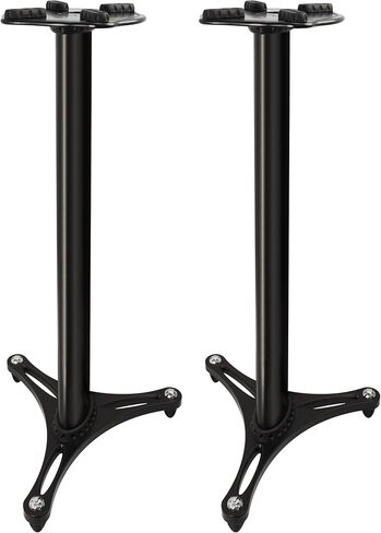Ultimate Support MS-90-45 MS Series 45" Professional Column Studio Monitor Stands Pair - Black in Saudi Arabia