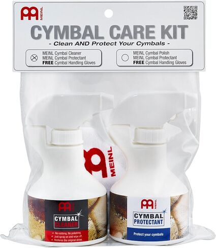Meinl Cymbals Cymbal Care Kit for Brilliant Finishes-Includes Cleaner and Protectant (MCCK-MCCL) in Saudi Arabia