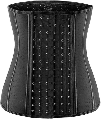ECOWALSON Waist Trainer for Women - 9/25 Steel Bones & Additional Extender Cincher Corset for Hourglass body Shaper in Kuwait