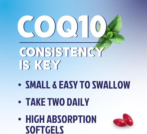 CoQ10 200 ملغ - مكمل كبسولات هلامية Co Q 10 فائقة الامتصاص مع الفلفل الأسود والطاقة ودعم صحة القلب ومضادات الأكسدة - الإنزيم المساعد Q10 (يوبيكوينون) للنساء والرجال، معبأ في زجاجات في الولايات المتحدة الأمريكية - 120 كبسولة هلامية in Kuwait