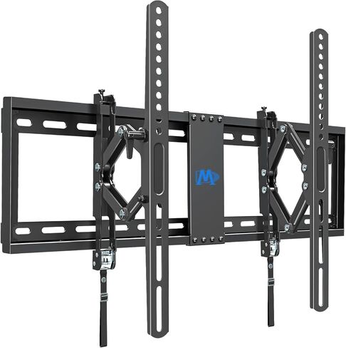 Mounting Dream UL Listed Advanced Tilt TV Wall Mount for Most 42-90 Inch TVs, Wall Mount TV Bracket with Full Tilt Extension up to 7", Fits 16", 18", 24" Studs, Max VESA 600x400mm and 120LBS MD2104 in Saudi Arabia