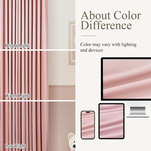 100% Blackout Pinch Pleat Linen Curtains 84 Inch Length for Bedroom 2 Panels Dual Layer Natural Blackout Drapes with Pinch Pleated Hooks Thermal Insulated Room Darkening Living Room Curtains Cream in Saudi Arabia