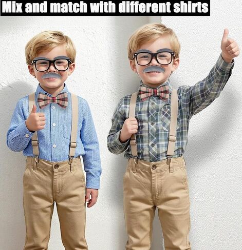 Kids 100th day of school costume for Boys, Old man dress up for kid, Old person costume For Boy,Grandpa Costume Kids in Kuwait