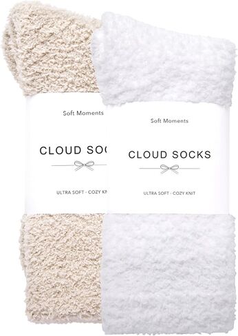 Inerney Fuzzy Socks for Women Men Gifts, Warm Cozy Fluffy Cloud Slipper Style, Comfy Winter Sleep Sock, Stocking Stuffer in Saudi Arabia