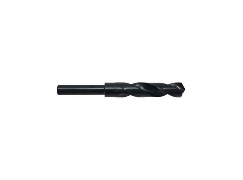 Cleveland 950E High Speed Steel Extra Long Length Drill Bit, Black Oxide, Round Shank, 118 Degree Notched Point, 21/32" Dia. x 12" Lg (Pack of 1) in Saudi Arabia