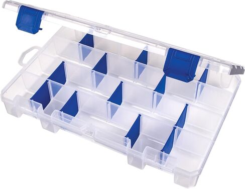 Flambeau Outdoors 4007 Tuff Tainer, Fishing Tackle Tray Box, Includes [12] Zerust Dividers, 24 Compartments in Saudi Arabia