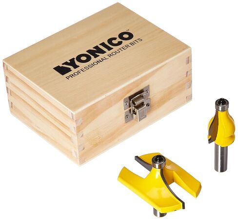 YONICO Handrail Molding Router Bits Set Thumbnail & Beaded 1/2-Inch Shank 18222 in Saudi Arabia