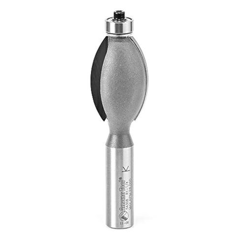 Amana Tool - 54308 Carbide Tipped Edge Fluting 3/16 Radius x 1" Dia x 1-1/2 x 1/2 Shan in Saudi Arabia