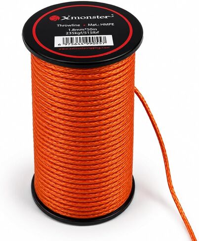 Throw Line 1.8mm 100% UHMWPE Easter Rope for Arborists, Best for Tree Climbing, High Limb Throwing, Outdoor General Purpose in Saudi Arabia