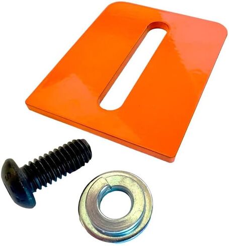 Baldor Bench Grinder Tongue Guard Spark Arrestor for 6-8 inch Baldor Power Bench Grinders, Orange Powder Coated, Qty. 1 Each in Saudi Arabia