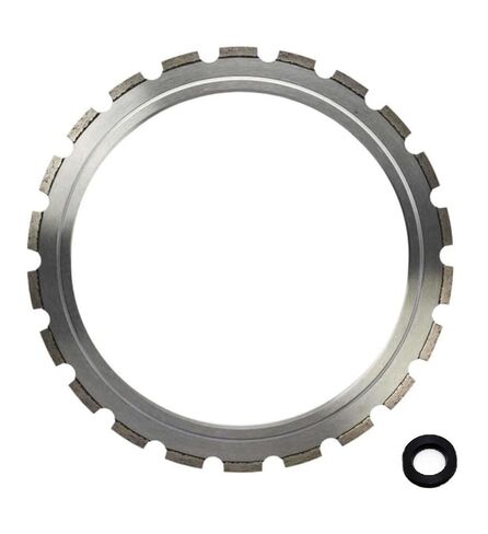 14" Ring Saw Blades for Hard/Reinforced Concrete, Precast Panels or Hard Stones for K970, K3600, K6500, 0.163" Segment Width in Saudi Arabia
