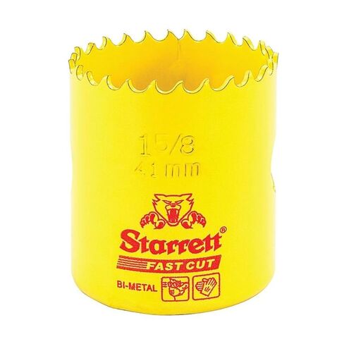Starrett FCH0158-G 1-5/8-inch (41mm) Fast Cut Straight Pitch Bi-Metal Hole Saw in Kuwait