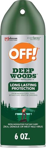 OFF! Deep Woods Insect Repellent, 6 oz Aerosol Spray in Saudi Arabia