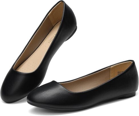 DREAM PAIRS Women's Sole-Simple Ballerina Walking Flats Shoes in Saudi Arabia
