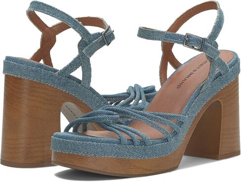 صندل نسائي بكعب عالٍ من Lucky Brand Ismene Strappy in Kuwait