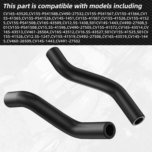 12-326-03-S Breather Tube 2 Pack Replacement for Kohler Engine Crankcase Vent Hose 12-326-03 Lawn & Garden Equipment Engine Parts in Kuwait
