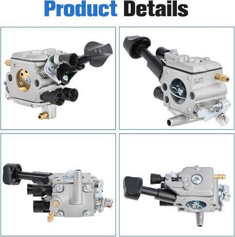 BR450 Carburetor for Sthil BR430 BR350 Backpack Blower Parts | Carb Kit for Sthil SR430 Leaf Blower Parts Zama C1Q-S210B with Fuel Line Spark Plug Primer Bulb Air Filter Tune Up Kit in Kuwait
