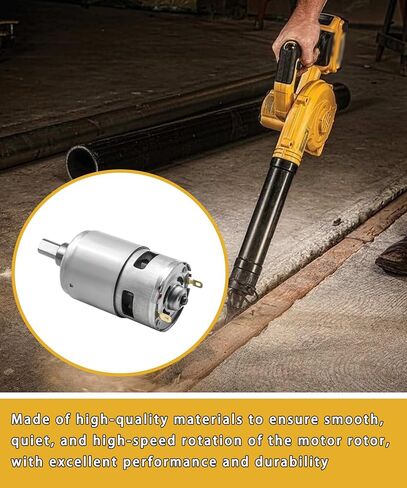 N433225 Blower Motor Assembly Compatible with DeWalt DCE100M1 DCE100B, Fits for Craftsman CMCBL0100B Leaf Blowers in Kuwait