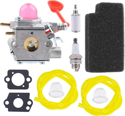 WT-875 BVM200VS Carburetor with Filter for Craftsman Poulan Pro BVM200C P200C GBV325 P325 Craftsman 25cc 210mph Blower Replace 545081855 WT-875A in Kuwait