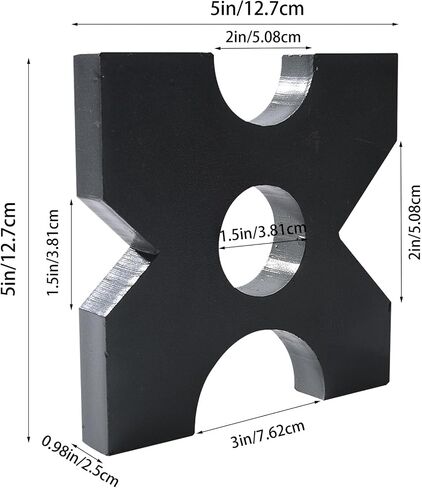 2 Pack Arbor Press Plate 20/32T Shop Metal Press Plates 1"x5"x5" in Kuwait