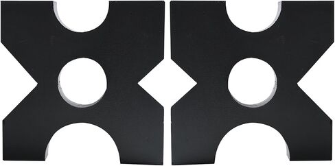 2 Pack Arbor Press Plate 20/32T Shop Metal Press Plates 1"x5"x5" in Kuwait