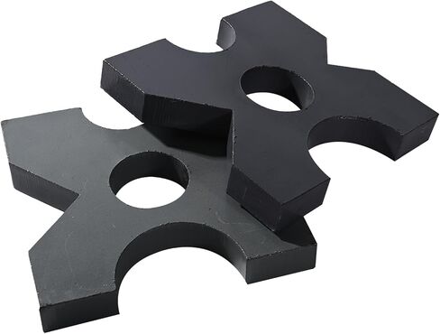 2 Pack Arbor Press Plate 20/32T Shop Metal Press Plates 1"x5"x5" in Kuwait