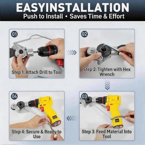 Upgraded Electric Drill Plate Cutter, Metal Nibbler Drill Attachment,Sheet Metal Cutter Tool with Adapter for Cutting Various Metals Materials Such As Aluminum,Steel,Copper,Iron（Work Gloves） ﻿ in Kuwait