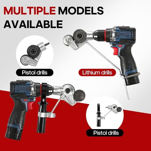 Sheet Metal Cutter Metal Nibbler Drill Attachment – Turn Your Power Drill into a Precision Sheet Metal Cutter, Double-Cut Design for Fast, Clean Cuts on Steel, Aluminum & Roofing Panels in Kuwait