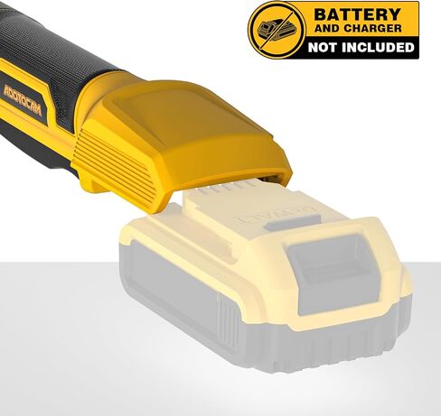 3/8" Cordless Ratchet Wrench for Dewalt 20V Battery(Tool Only),75FT-LBS(102N.m) Extended Electric Ratchet Wrench Set with Variable Speed, LED Light, 1/4"&1/2" Adapter,3" Extension Bar in Kuwait