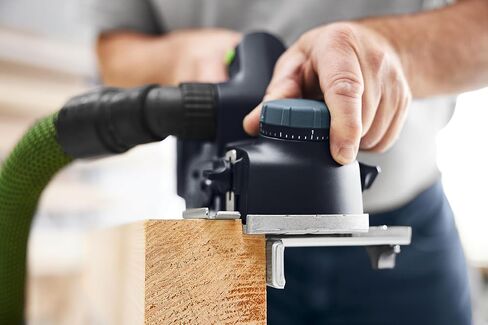 Festool 578001 HLC 82 EB-F-Basic Cordless Planer | Brushless Helical Cutterhead Planer with 1" Rabbeting Depth, Integrated V-Grooves & Dust Extraction in Saudi Arabia