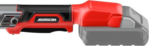 3/8" Cordless Ratchet Wrench for Milwaukee 18V Battery(Tool Only),75FT-LBS(102N.m) Extended Electric Ratchet Wrench with Variable Speed, LED Light, 1/4"&1/2" Adapter,3" Extension Bar in Kuwait
