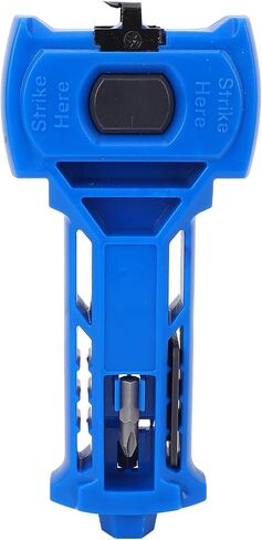 Acouto Door Mortise Tool with Scoring Chiseling Tools, Reversible Round Installation Kit for -3/8in or -3/4in Thick Doors, Includes Drill Bit & Instruction Manual in Kuwait