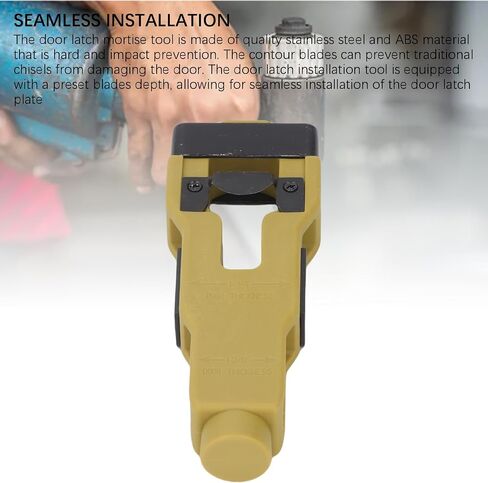 Pongnas Door Mortise Tool Door Installation Kit Cutting Tool with Contour Blades for Accurate Chiseling and Scoring on 1-3/4in or 1-3/8in Doors in Kuwait